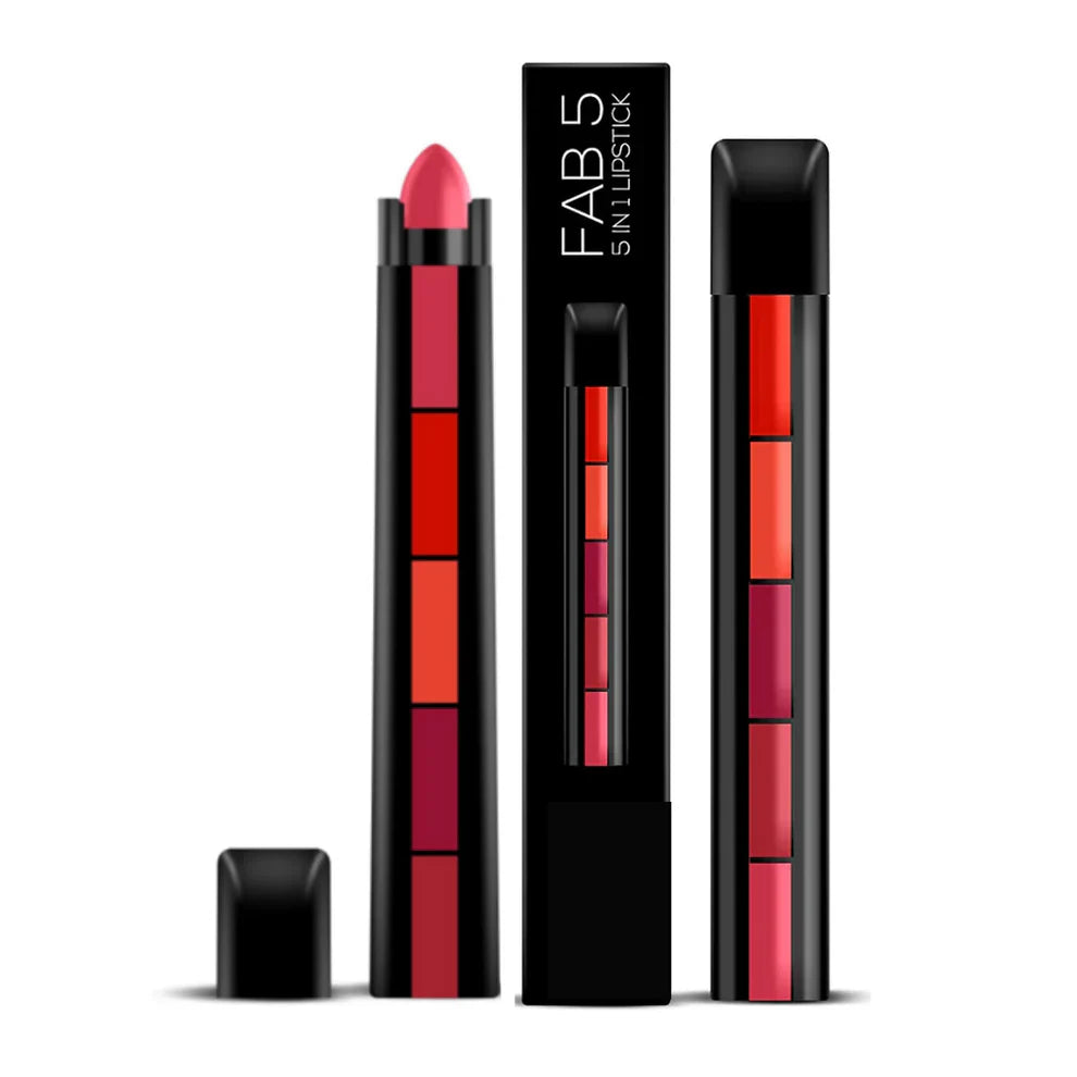 HUDA Matte Finish 5 in 1 Lipstick