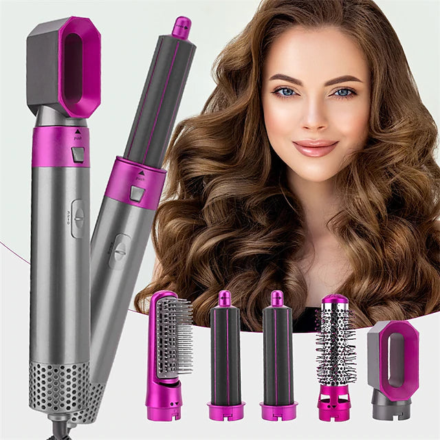 5 IN 1 HAIR DRYER HOT COMB SET