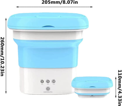 ELECTRIC PORTABLE FOLDING MINI WASHING MACHINE