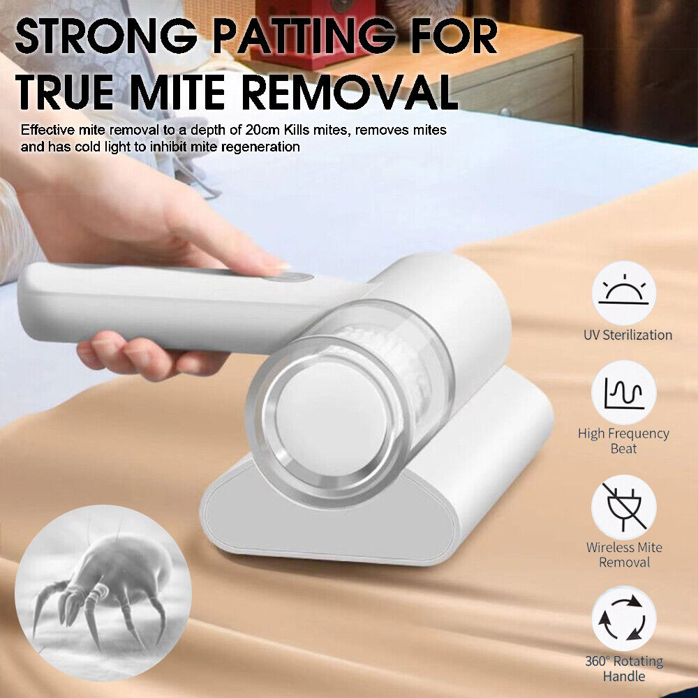 HANDHELD DUST REMOVER HOME BED MATTRESS VACUUM