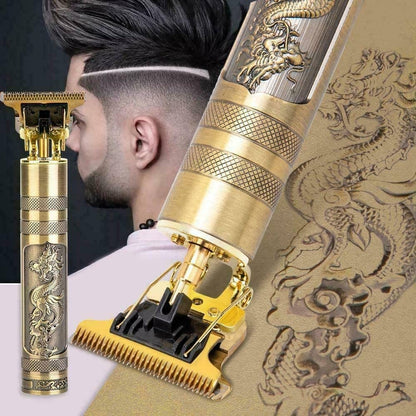 Premium Vintage T9 Hair Trimmer Gold