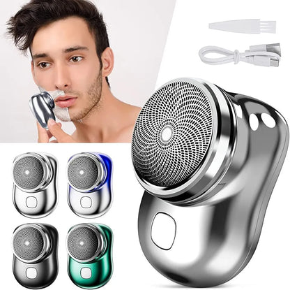 Mini-Shave Portable Electric Shaver Electric Razor for Men, Pocket Size Portable Shaver