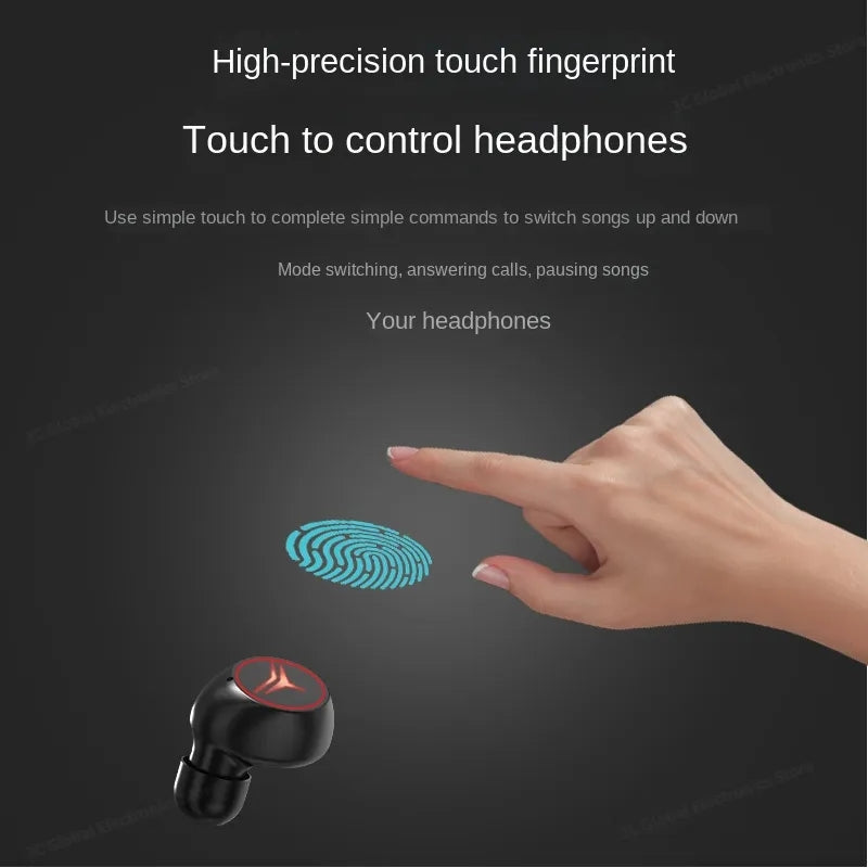 M88 V5.3 Dual Mode Zero Delay LED Display Wireless Earbuds With Power Bank Option