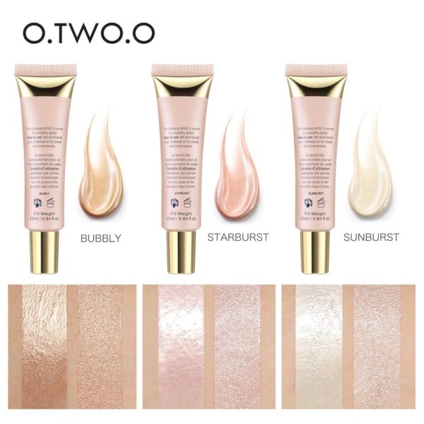 O.TWO.O Rose Gold Liquid Highlighter